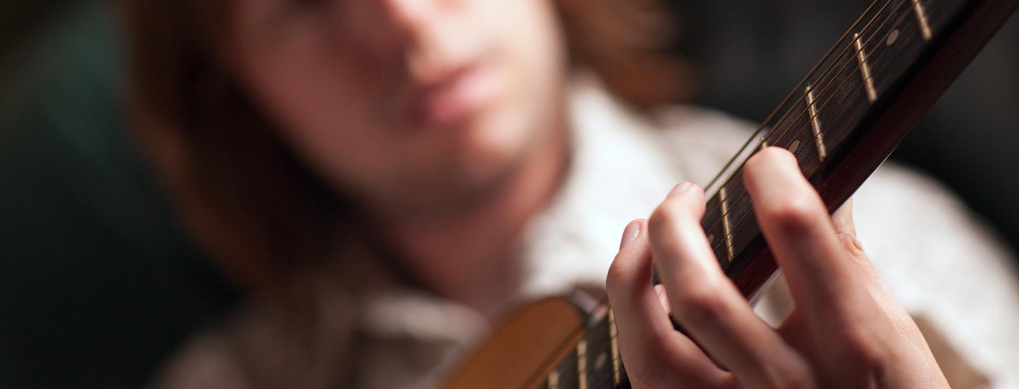 Learn how to properly play the acoustic guitar @ St. Lucie Music Lessons.